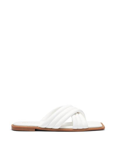 Therapy Shoes Spade White | Women's Sandals | Slides | Flats | Slip On