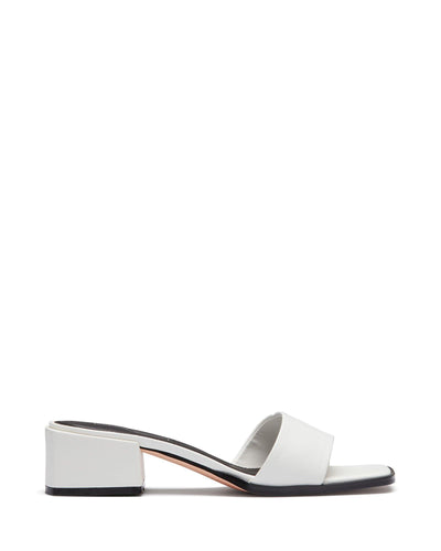 Therapy Shoes Stormi White | Women's Heels | Sandals | Mules | Slide