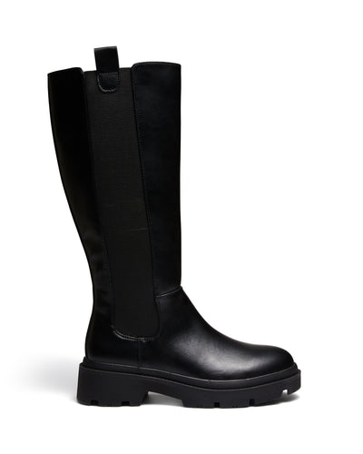 Therapy Shoes Thandie Black | Women's Boots | Knee High | Tall | Grunge
