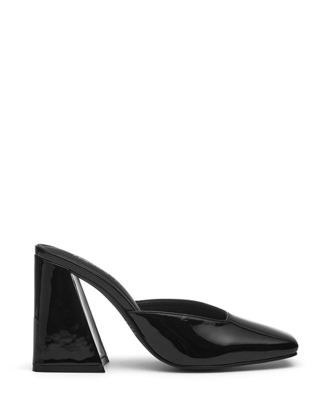 Pointed block heel best sale mules