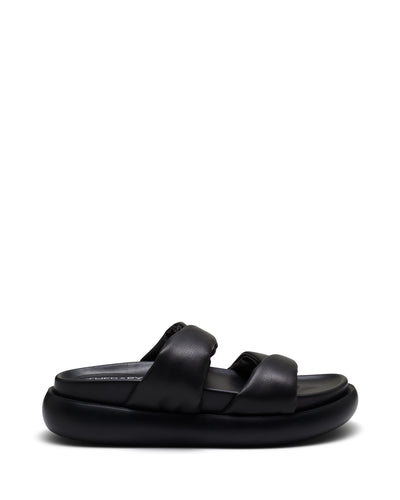 Therapy Shoes Vague Black | Women's Sandals | Slides | Platform | Flatform