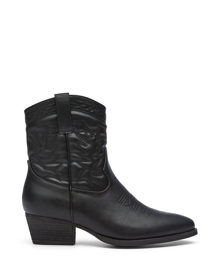 Therapy Shoes Wilder Black | Women's Boots | Western | Cowboy | Short