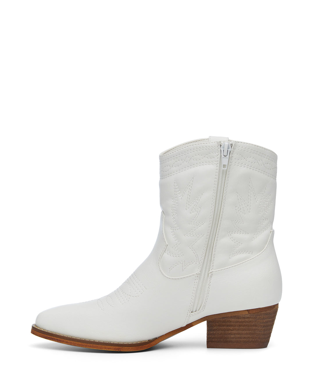 Therapy Shoes Wilder White | Women's Boots | Western | Cowboy | Short