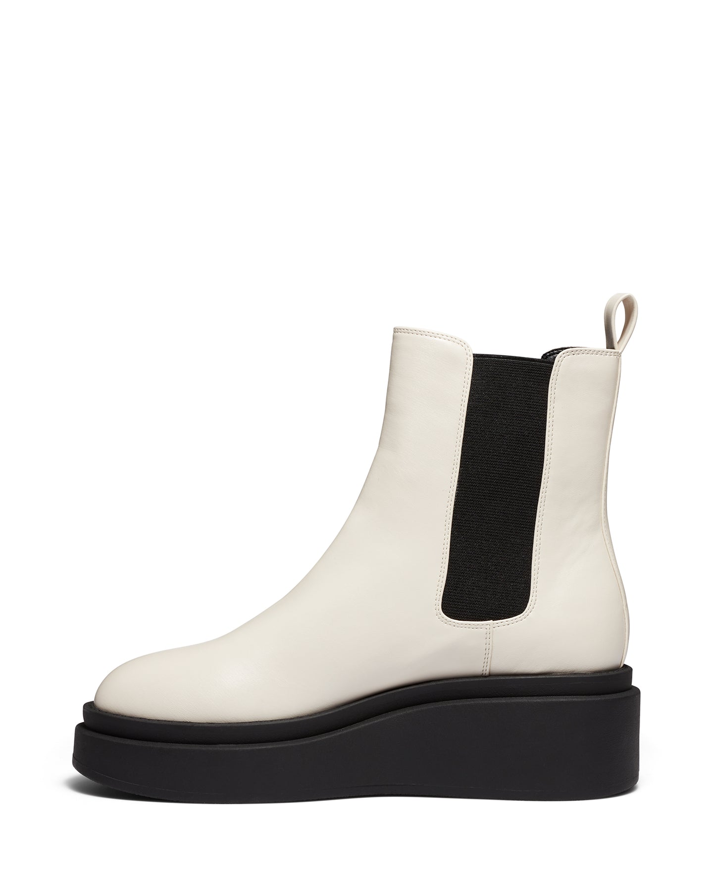 Therapy Shoes Wilde White | Women's Boots | Flatform Wedge | 90's Grunge
