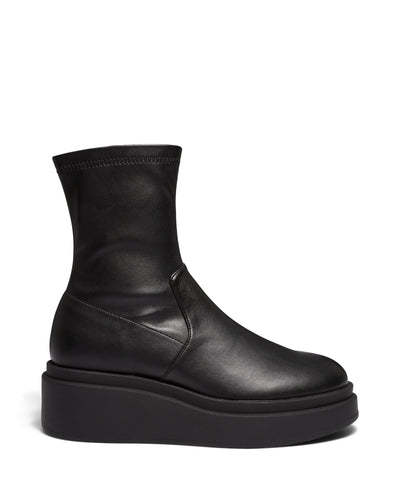 Therapy Shoes Winona Black | Women's Boots | Flatform Wedge | 90's Grunge