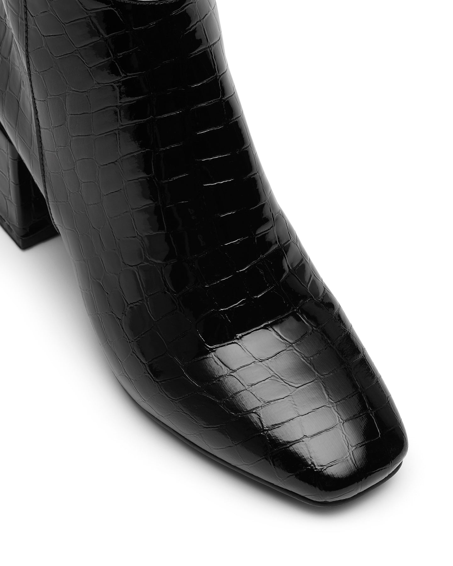 Therapy sidney boots black croc 2025