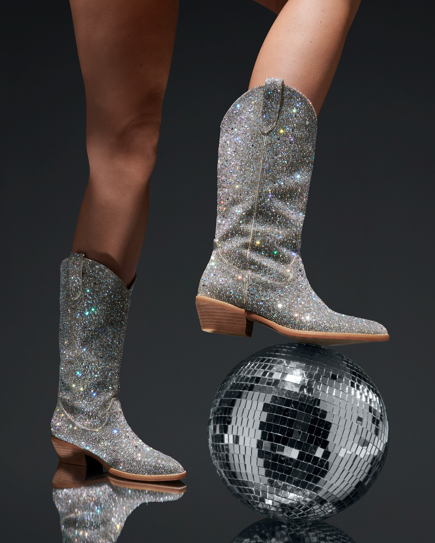 Sequin 2025 cowboy boots